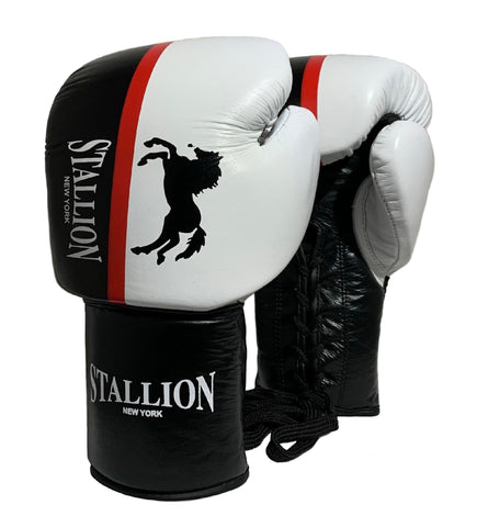 Stallion Boxing Gloves - All Pro Leather - Lace