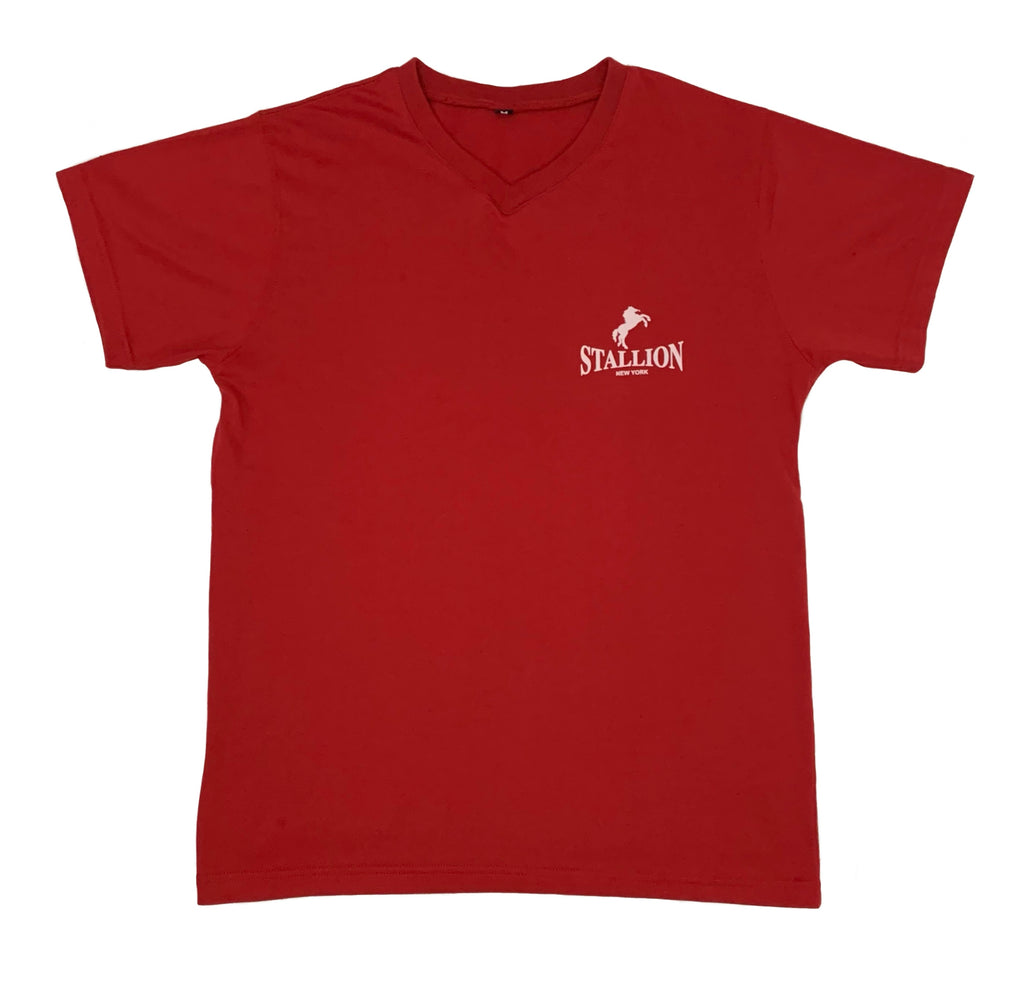 Stallion T-Shirt - V-Neck – Stallion New York